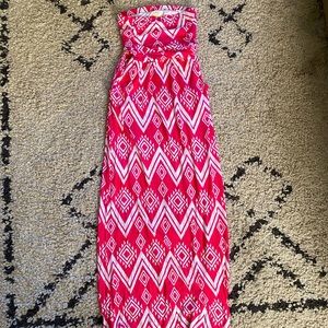 Strapless Maxi Dress - size S